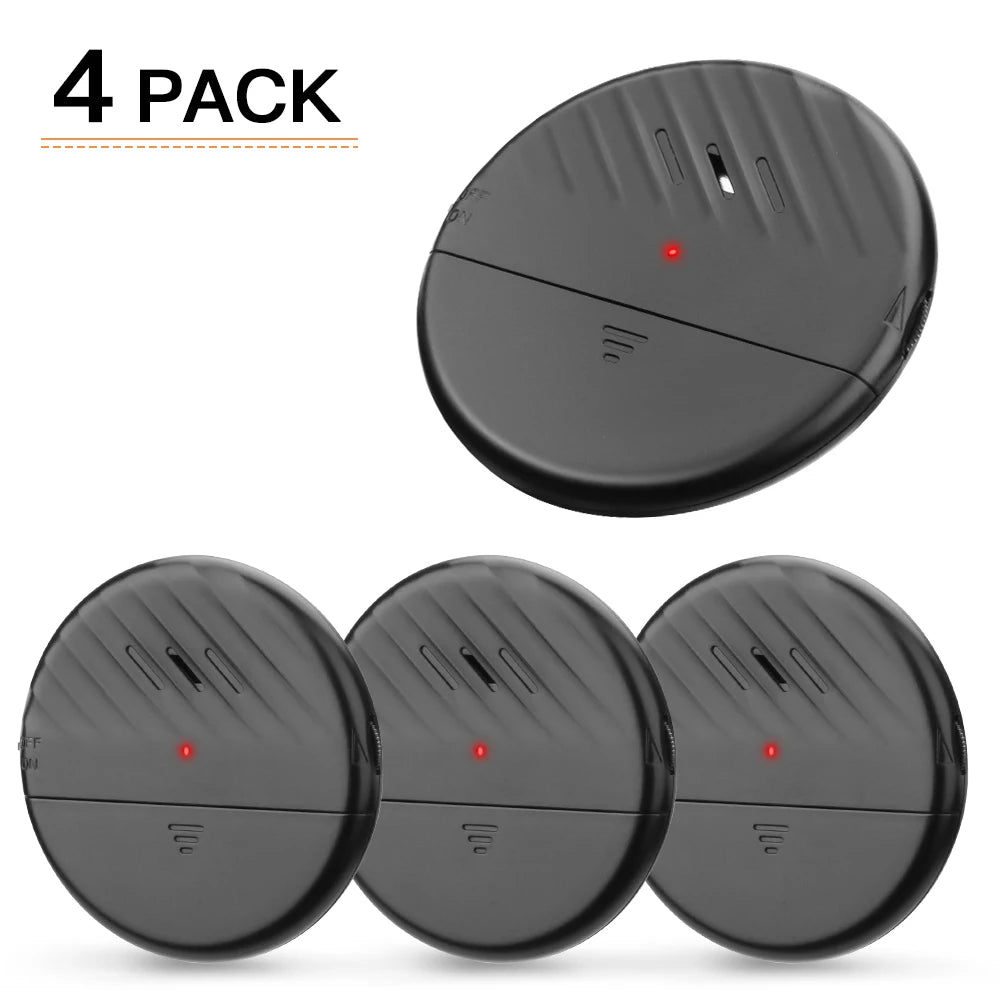 Elecpow Wireless Door Window Vibration Sensor Alarm 125dB Glass Break Anti-Theft Sensor Home Security Protection Alarm